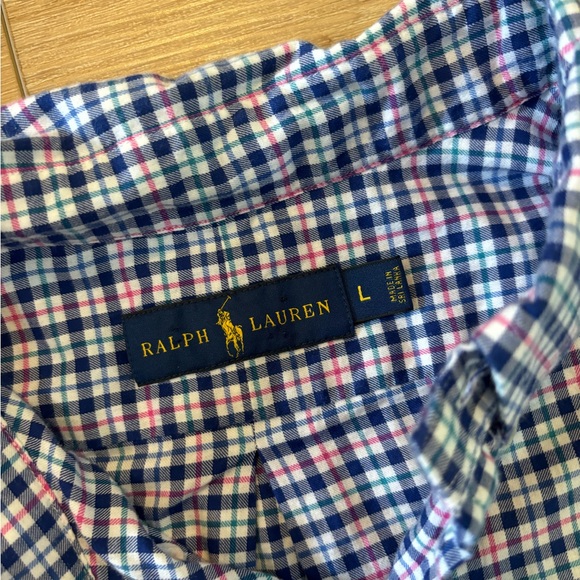 Men’s Ralph Lauren Button Up Large - Picture 2 of 6